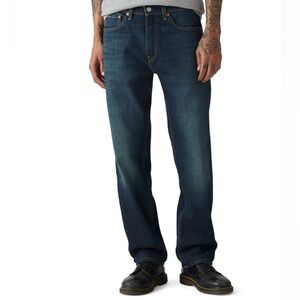 NWT Levi's Men’s Straight 505 Regular Fit Jeans size 36x32 Fieldwork Blue work